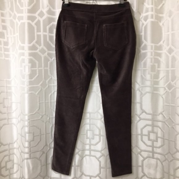 JUNE & DAISY Cocoa Brown Stretch Corduroy Jeggings - Picture 2 of 2